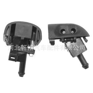 Buse de pulvérisation d'essuie-glace Mercedes-Benz Axor Atego A0008603247, paire gauche et droite, injecteur mécanique en plastique - Product Image 3