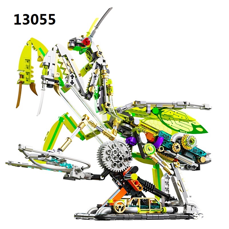MJI 13055 креативный Богомол 999 шт. MOC Puzzle кирпичи собранные строительные блоки Набор Фигурки детская развивающая игрушка