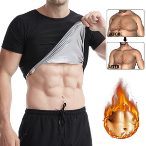 Tuta da Sauna per <span class=keywords><strong>Uomo</strong></span>, Modellante Termico, Canotta Dimagrante, Maglia Compressiva per Fitness e Allenamento - Product Image 2