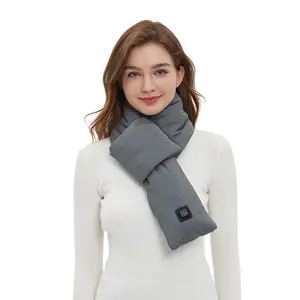 New Winter Keep Warm Designer Neck Scarf Unisex Wearable Usb Heating Scarf With Massage