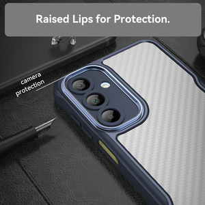 Funda Translúcida de Fibra de Carbono para Teléfono Móvil Samsung Galaxy A16 4G/A16 5G/A06, Protección de Lente, Antigolpes - Product Image 5