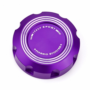 ถังน้ำมันเชื้อเพลิงรถจักรยานยนต์ฝาครอบน้ำมันอลูมิเนียม CNC สำหรับ <span class=keywords><strong>Vespa</strong></span> GTS Sprint Primavera GTV LXV <span class=keywords><strong>PX</strong></span> 150 250 <span class=keywords><strong>300</strong></span> 125 - Product Image 6