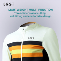 Maillot de cyclisme personnalisé pour équipe, logo personnalisé, transfert thermique, design résistant à la décoloration, manches longues, pour club sportif