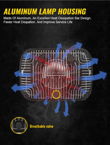 Phare Led Hi-Lo Beam 5X7 "7X6 avec clignotant DRL pour Chevy <span class=keywords><strong>El</strong></span> <span class=keywords><strong>Camino</strong></span> 1978-1981 Malibu LUV Truck Parts, 2 pièces - Product Image 4