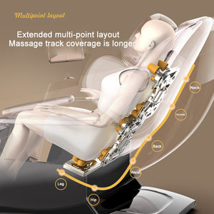 VCT-Silla grande de lujo con control remoto, masaje de cuerpo completo 4D de gravedad cero, plegable, incluye opciones de pierna y espalda - Product Image 2