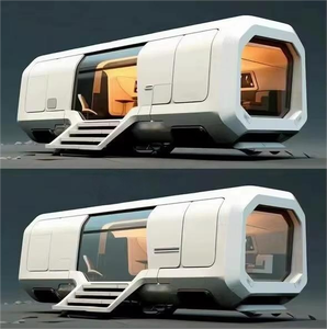 Cymdinspace ตู้คอนเทนเนอร์สำเร็จรูปแบบแยกส่วนขนาดเล็กห้องแคปซูลเตียงเคลื่อนที่ห้องครัวโรงแรมบ้านเหล็กจีน - Product Image 2