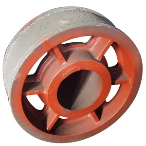 SPT Custom Steel Forging Train Braking Wheels Precision Sand Casting Services