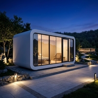 Apple House, Apple Cabin, Apple Pod : Cabane de luxe, maisonnette préfabriquée, maison mobile modulaire pour hôtel, resort, Airbnb, glamping