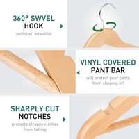 Cintres en bois personnalisés pour magasins de vêtements, cintres pour vêtements, costumes, manteaux, robes, Perchas De Madera, Cintre Vêtement Personnalisé