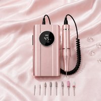 Vantrend Beauty Nail Drill 45000RPM, perceuse à ongles professionnelle haute vitesse, rechargeable par USB, forme stylo, machine électrique de polissage pour manucure