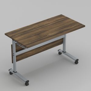 Büroarbeit platz tisch Hotel Konferenz raum Arbeits treffen Cabrio Holz Metall Büro tische Klappbarer Trainings tisch - Product Image 3