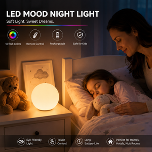 COOLQING Luz Nocturna LED Multicolor para Jardín, <span class=keywords><strong>Piscina</strong></span>, Bodas, Recargable, Resistente al Agua, con Control Remoto y Función de Atenuación - Product Image 3