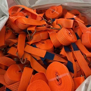 1t 2t 3t 5t 8t 10t 2 ''nặng nhiệm vụ Polyester Ratchet Tie xuống dây đeo với kim loại mạnh mẽ khóa cho hàng hóa an toàn - Product Image 2