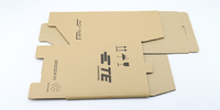 Boîte d'expédition blanche anti-écrasement Mailer Boîte cadeau en carton ondulé kraft blanc pour emballage de petite entreprise