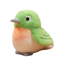 Peluche personnalisée en forme d'oiseau (poussin, sissine, pêcheur) en coton PP, cadeau pour bébés et enfants