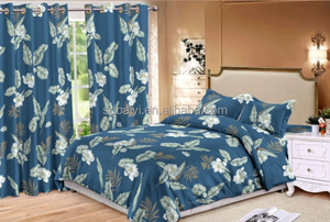 Factory Direct 100% Polyester <strong>Sheets</strong> and Curtain Bedding Set Stylish <strong>Bed</strong> <strong>Sheet</strong> Set with <strong>Valances</strong> - Product Image 6