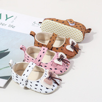 Nouveauté été Chaussures pour bébé respirantes en coton Semelles souples Chaussures de princesse tendance à nœud papillon pour bébé