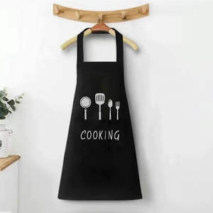 Nuevo babero de cocina reutilizable Unisex para adultos, <span class=keywords><strong>delantal</strong></span> de cintura de algodón a prueba de aceite impermeable para limpieza del hogar, restaurante en casa, logotipo personalizado - Product Image 1
