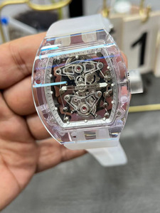 Orologio Meccanico Automatico di Lusso 5602 con Cristallo Zaffiro, Forma Cilindrica, Sportivo, Resistente all'Acqua, con Tourbillon, per Uomo e Donna - Product Image 2