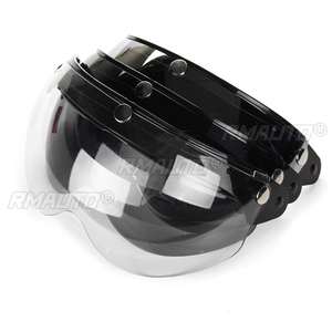Visera Universal para Casco de Motocicleta, con 3 Broches, para Cascos Abiertos, Compatible con AGV K5 K3 SV - Product Image 2
