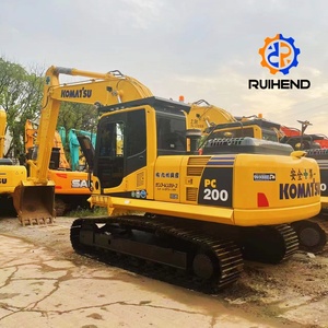 מחפר זחלי משומש קומטסו PC200 20 טון, במצב כמעט חדש, עם מנוע נבדק ובדיקת וידאו, למכירה - Product Image 1