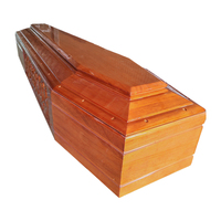 Ataúdes Funerarios Ecológicos de Madera Maciza de Estilo Europeo, Biodegradables, Hechos a Mano, con Color Personalizable