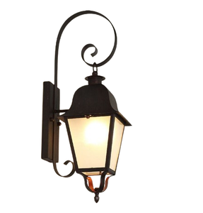 Lámpara de pared de hierro decorativa, candelabro de pared de Metal de hierro negro, iluminación decorativa para el hogar, artesanía india, candelabro de pared de Metal - Product Image 2