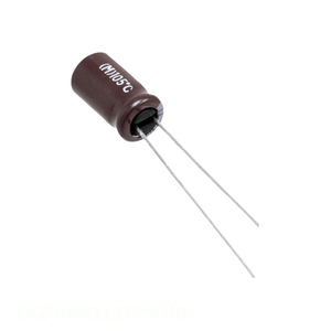 ตัวเก็บประจุแบบ Through Hole 270 ยูเอฟ EKZN160ELL271MF11D  แบบอะลูมิเนียม 270UF 20% 16V แบบ Radial TH - Product Image 1