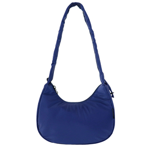 Bolso de Hombro Simple y Moderno para Mujer, con una Sola Correa, Cierre de Cremallera, 7 Pulgadas, Ligero, Tejido Reciclado REPT, Marca SENDA, para Uso Diario - Product Image 5