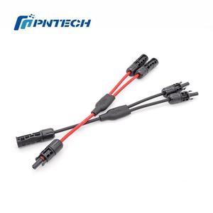 Conector Solar en Y Pntech PV005-2T1 DC 1500V 30A con Contacto de Cobre, PPE/XLPO, Impermeable IP68 - Product Image 3