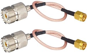 F Female to <strong>RCA</strong> Male <strong>Coaxial</strong> Audio Adapter CCTV Connector - Product Image 5