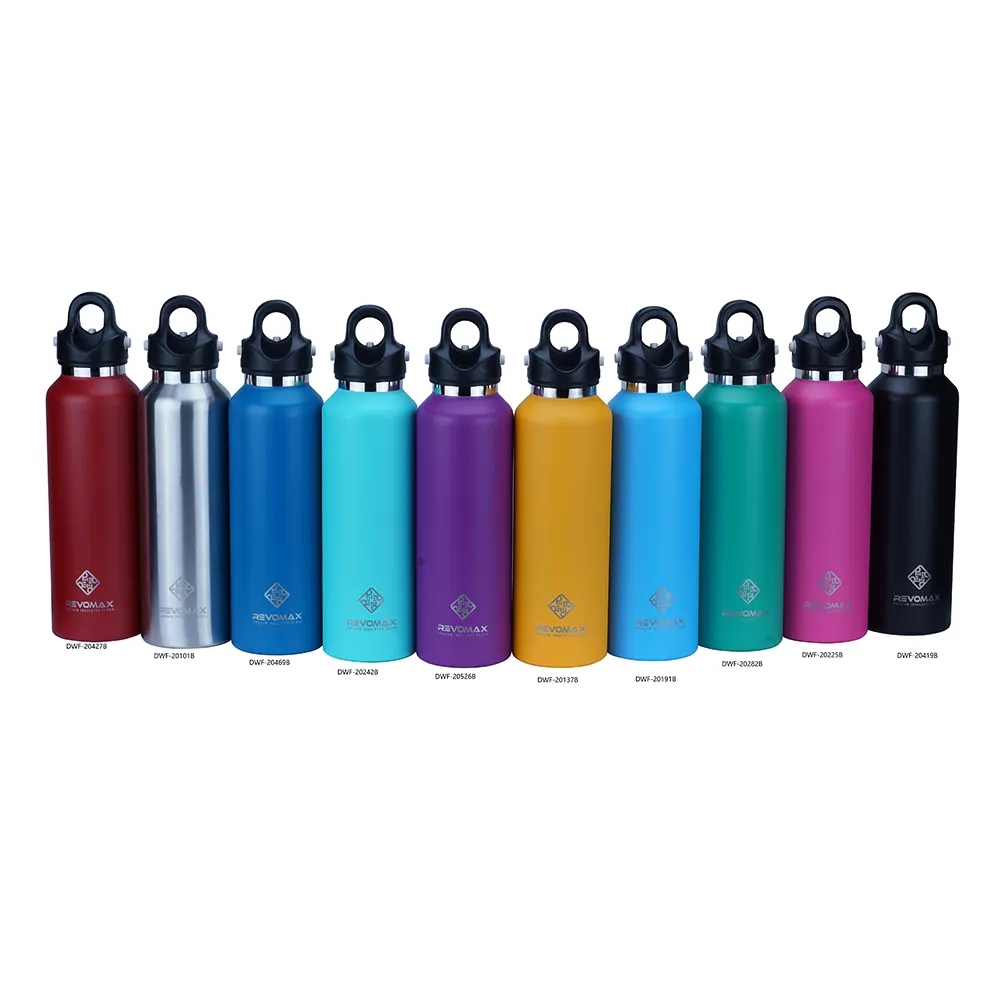 RevoMax 592ml 950ml Thermos Flask Outdoor Stainless Steel Large Capacity Thermo Coffee Mug Cup Water Bottle Thermos Flask