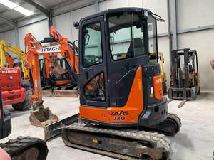 Excavadora Hitachi ZX35 usada fabricada en Japón con motor Isuzu y componentes de núcleo de bomba - Product Image 3