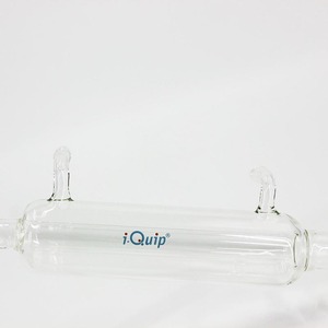 Cabeza de destilación encamisada Silicon Valley D3890 de vidrio de borosilicato alto, pieza para evaporador rotatorio de laboratorio - Product Image 3