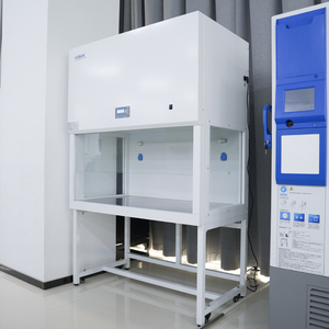 Gabinete de flujo laminar Horizontal BIOBASE China con función de sincronización de cita con ventilador de lámpara ultravioleta para laboratorios - Product Image 2