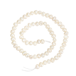 린틴 PP5 4A 양식 담수 진주 도매 불규칙 원형 진주 비즈 쥬얼리 제작용 - Product Image 6