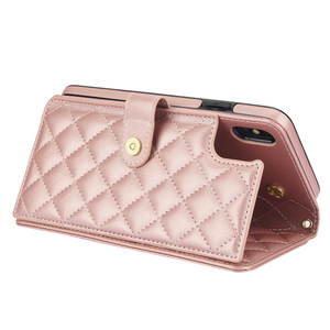 Premium Lanyard Crossbody Shoulder Bag Flip Pu Fundas de teléfono de cuero para <span class=keywords><strong>iPhone</strong></span> 8 Plus 13 14 15 16E Card Wallet Cash Pocket Cover - Product Image 6