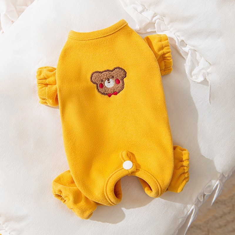 Cabeza de oso amarillo