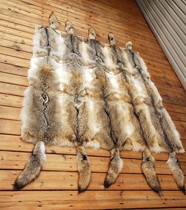 Lussuoso Plaid in Vera Pelliccia di <span class=keywords><strong>Volpe</strong></span>, Fodera in Stile Cashmere, Coperta in Pelliccia, Vari Colori, Tappeto in Pelliccia, Plaid in Pelliccia di <span class=keywords><strong>Volpe</strong></span>, Coperta Riscaldante in Pelliccia - Product Image 1