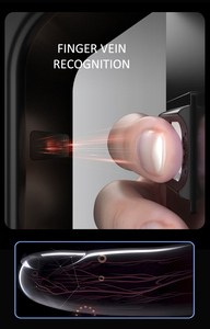 KUB b23s kỹ thuật số 3D Nhận dạng khuôn mặt máy ảnh khóa cửa tuya TT App vân tay khóa cửa thông minh - Product Image 4