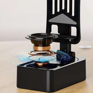 Soporte de Escritorio Multifuncional 3 en 1 para Altavoz, Telescópico, Giratorio 360 Grados, con Banco de Energía, para Transmisión en Vivo - Product Image 3