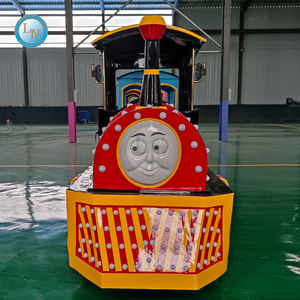 Atractivo tren sin rieles para niños paseos en el centro comercial paseo en tren Thomas con luces LED Kiddie Ride uso del parque temático a la venta - Product Image 5
