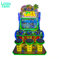 Machine de jeu d'arcade à monnayeur de tir à l'eau pour 3 joueurs, pour parcs d'attractions intérieurs
