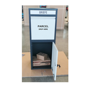 FAS-158 KD wall mounted design outdoor metal mail boxes Metal delivery dropping box outdoor large parcel drop box