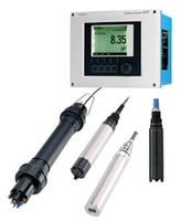 Transmetteur multiparamètres Liquiline CM444 Endress+Hauser, analyseur d'eau Memosens, 0,0-14,0 pH, conductivité 2000 MS/cm