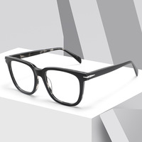 FEROCE Grande Taille Hommes D'affaires Lunettes Acétate Cadres Verre Optique Lunettes Nouveau Cadre De Lunettes