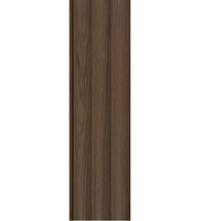 Panneaux muraux rainurés en bois massif de 18 mm, imperméables, à grain de bois, solution de revêtement décoratif pour les espaces résidentiels et commerciaux