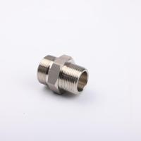 Harga Pabrik 1CT Konektor Pipa Lurus Ulir Pria Standar Inggris SS304 Berlapis Seng Adaptor Hidrolik Tekanan Tinggi