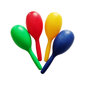 Wholesale 20 cm Oval Colorful Plastic Maracas Orff <b>Musical</b> <b>Instrument</b> Children's Stage Performance Accompaniment <b>Instrument</b> - Product Image 3