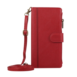 Étui de téléphone avec porte-cartes à fermeture éclair pour Galaxy S26/S26 Ultra/S25FE/S24/A37/A57, étui portefeuille à bandoulière - Product Image 4